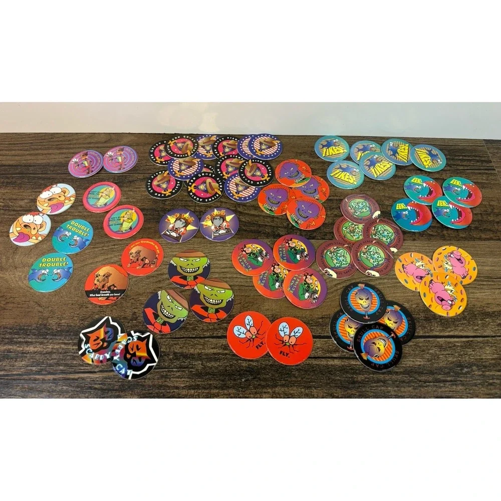 Huge Pogs Street Kaps Lot Dare Devil Fly Iguana